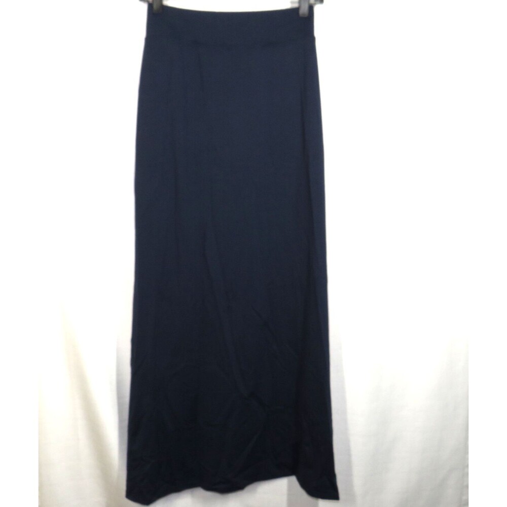 Halara Navy Soft Stretchy Double Buckle Front Split Maxi Skort Skirt XL - Picture 11 of 13